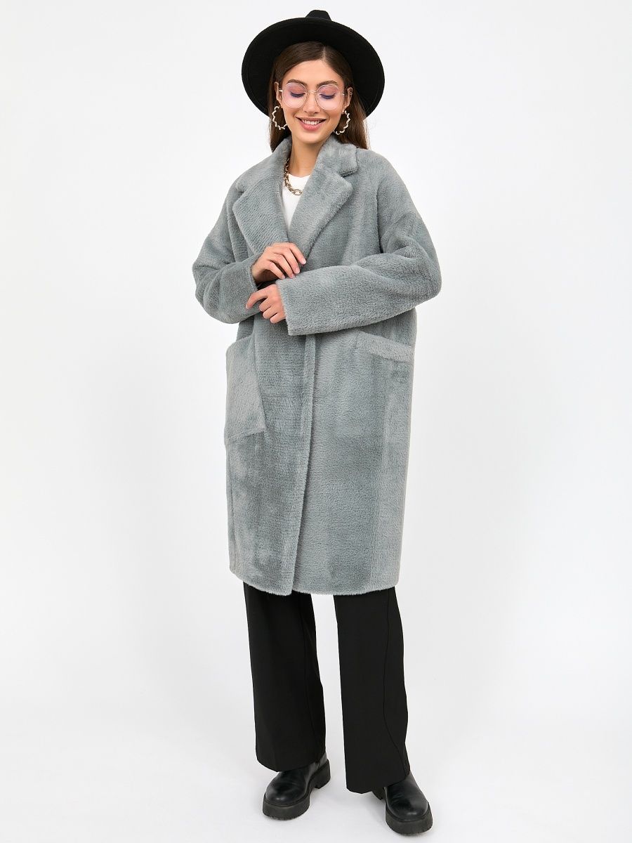 

Пальто женское Louren Wilton 024-LW зеленое 48 RU, 024-LW