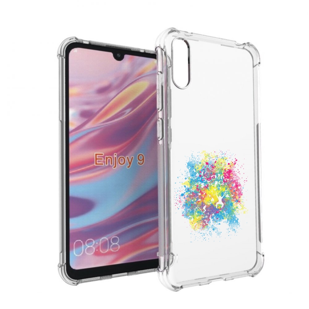 

Чехол бампер MyPads акварель абстракция для Huawei Enjoy 9., Прозрачный, Tocco