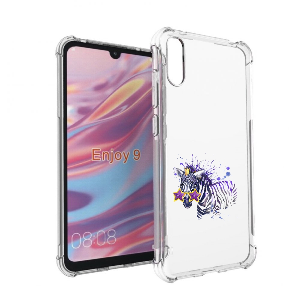 

Чехол бампер MyPads акварельная зебра для Huawei Enjoy 9., Прозрачный, Tocco