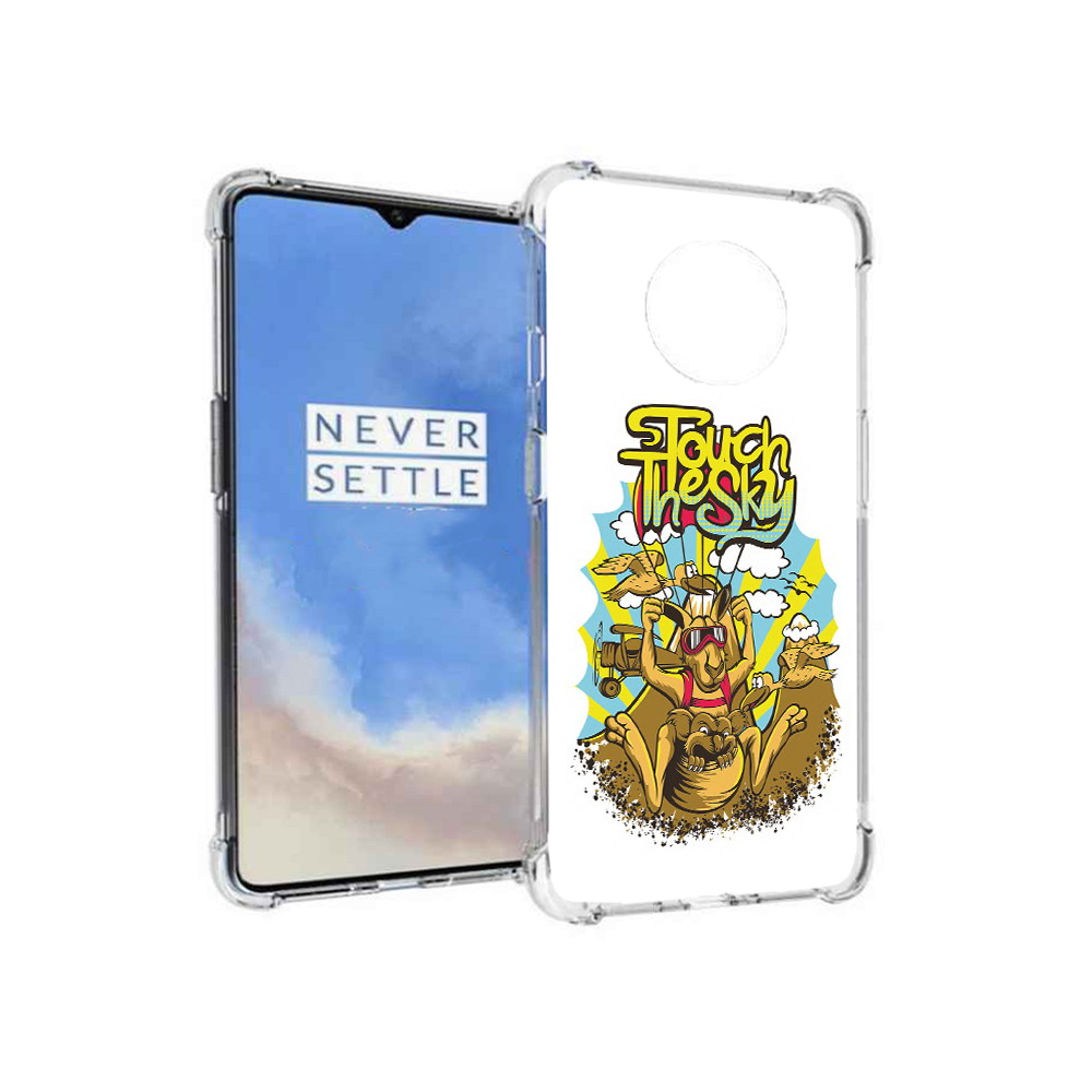 Чехол MyPads Tocco для OnePlus 7T нарисованное кенгуру комикс (PT227044.138.505)