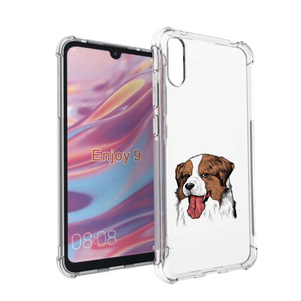 

Чехол бампер MyPads бетховен для Huawei Enjoy 9., Прозрачный, Tocco