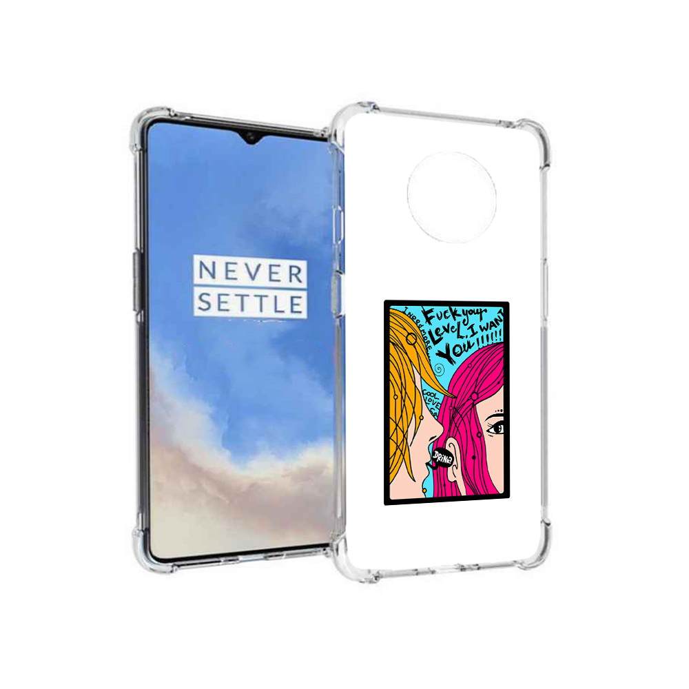 

Чехол MyPads Tocco для OnePlus 7T Выпьем (PT227044.138.51), Прозрачный, Tocco