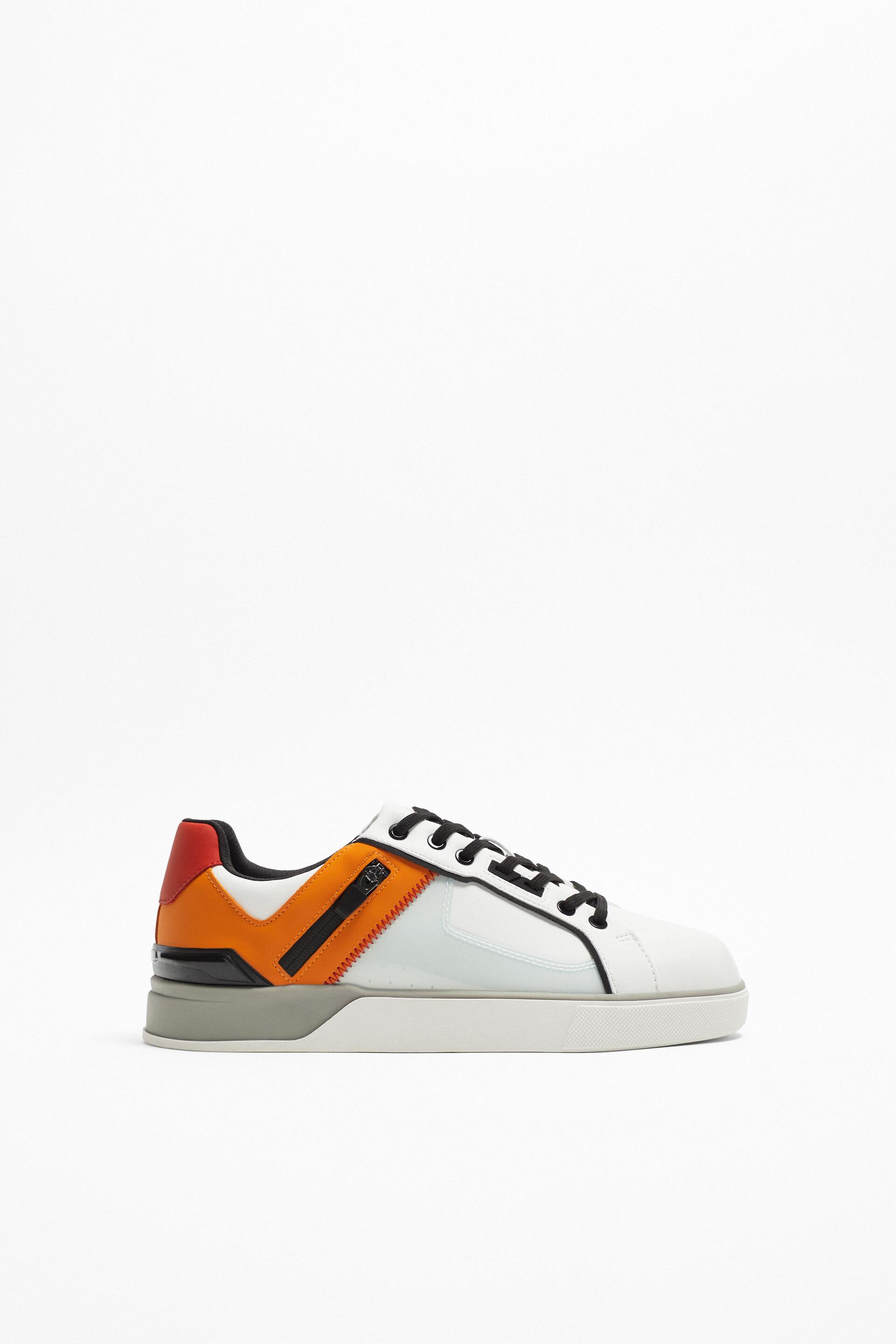 

Кеды мужские ZARA 12230020 разноцветные 45 RU (доставка из-за рубежа), 12230020