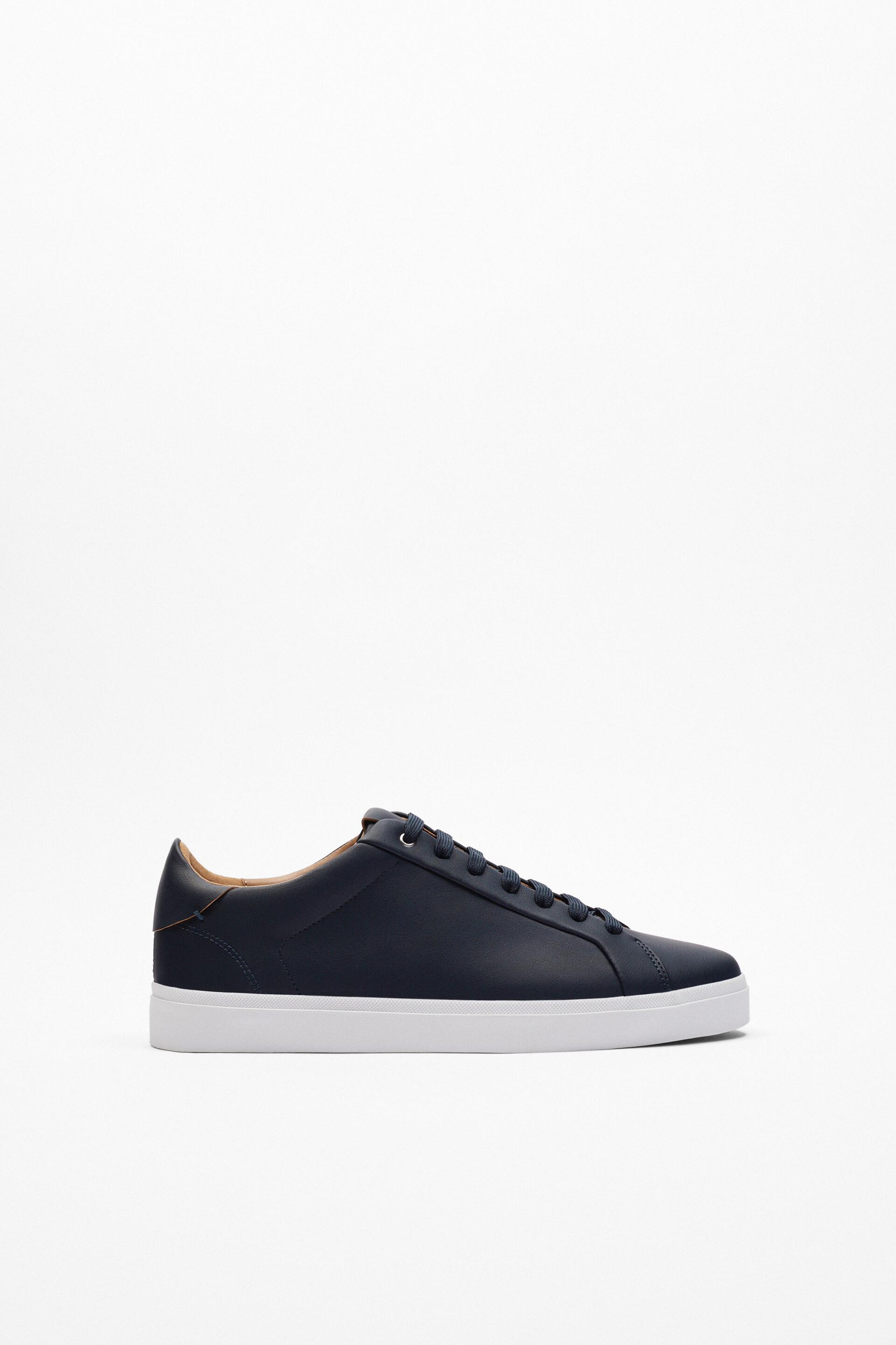 

Кеды мужские ZARA 177670 синие 43 RU (доставка из-за рубежа), 177670