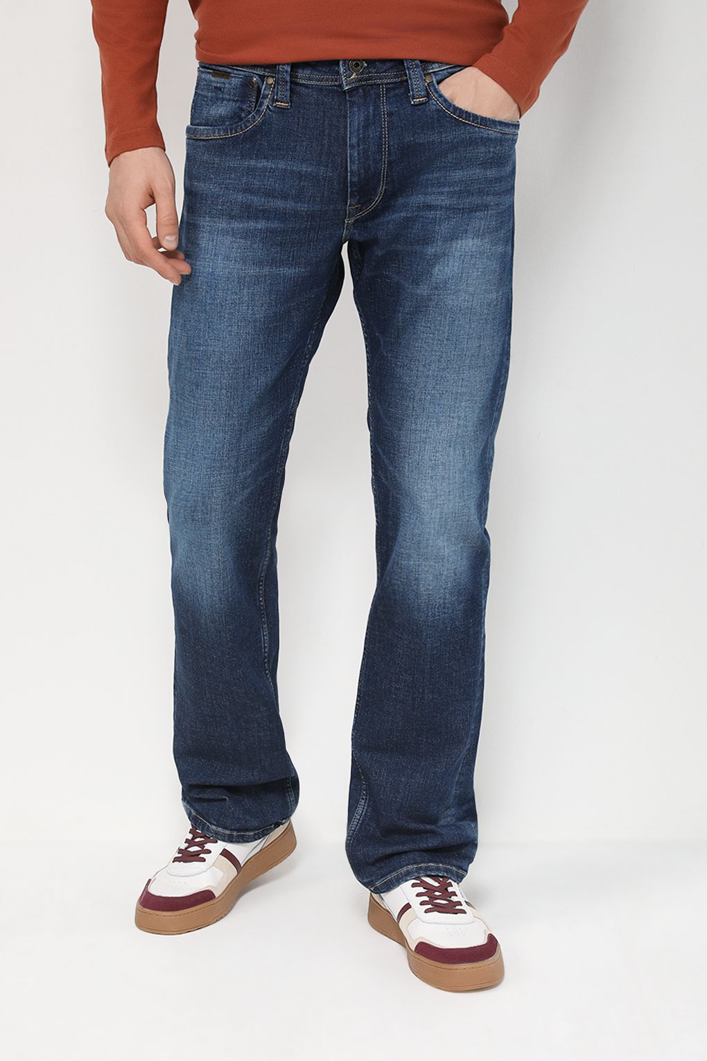 

Джинсы мужские Pepe Jeans PM206468GX4 синие 36/34, Синий, PM206468GX4