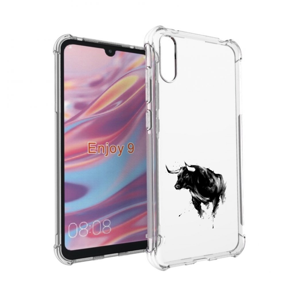 

Чехол бампер MyPads бык для Huawei Enjoy 9., Прозрачный, Tocco