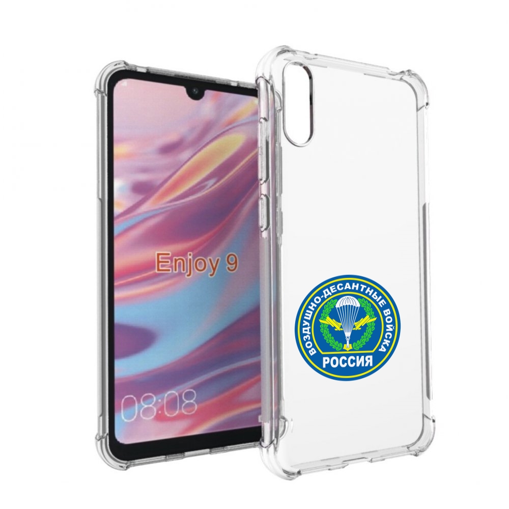 

Чехол бампер MyPads вдв для Huawei Enjoy 9., Прозрачный, Tocco