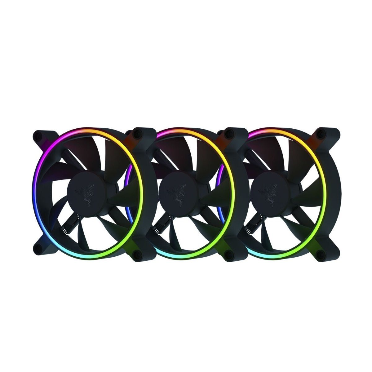 Корпусные вентиляторы Razer Kunai Chroma 120mm 3pcs (RC21-01810100-R3M1)