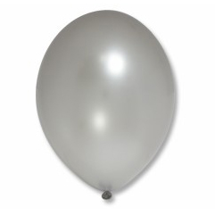 Воздушные шары Belbal Silver латекс серебристые 50 шт