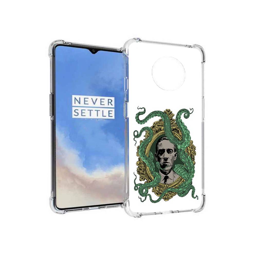 

Чехол MyPads Tocco для OnePlus 7T портрет с кракеном (PT227044.138.552), Прозрачный, Tocco