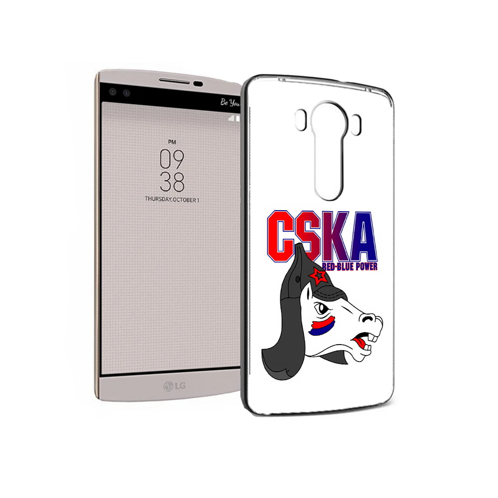 

Чехол MyPads Tocco для LG V10 ФК ЦСК лошадка россия (PT25325.78.179), Прозрачный, Tocco