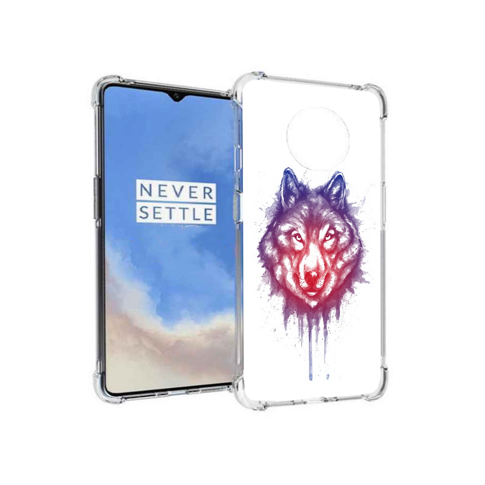

Чехол MyPads Tocco для OnePlus 7T пушистый волк (PT227044.138.561), Прозрачный, Tocco