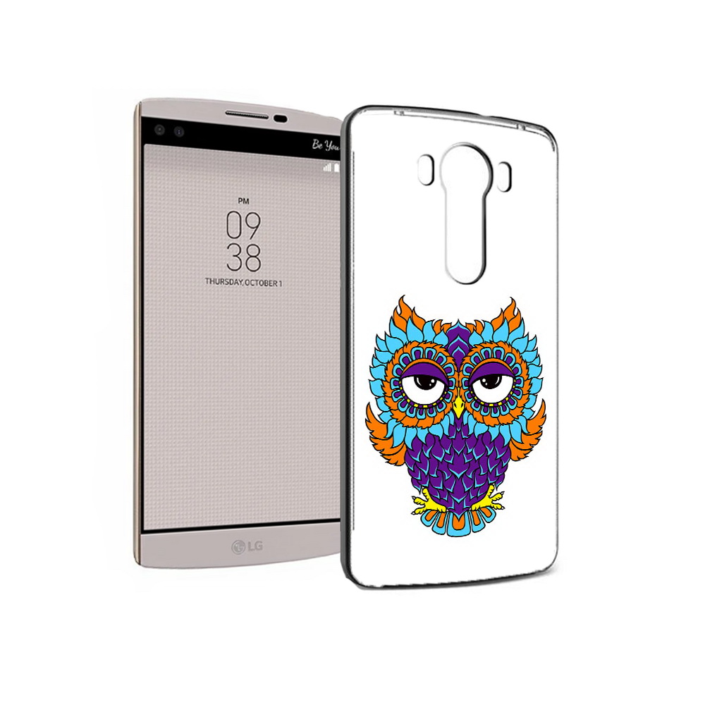 

Чехол MyPads Tocco для LG V10 Цветная сова (PT25325.78.198), Прозрачный, Tocco