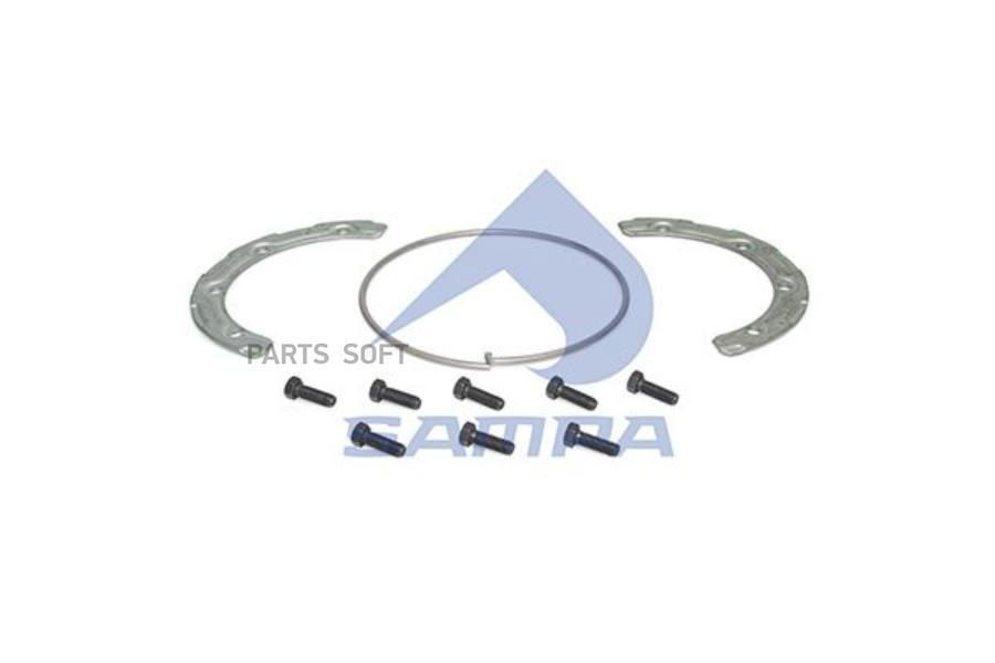 

SAMPA 030697 SA030.697_комплект монтажный тормозных дисков !(м) пластины+болты VOLVO FH12