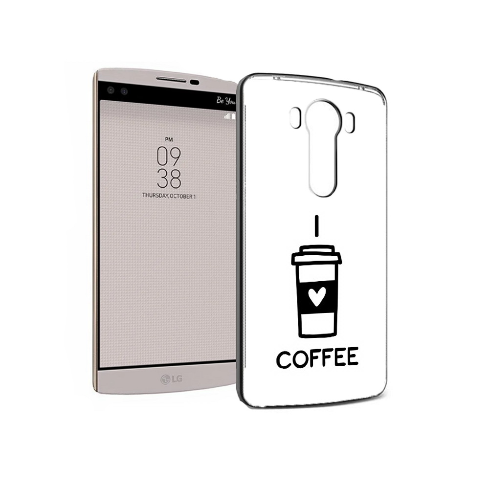 

Чехол MyPads Tocco для LG V10 Я люблю кофе (PT25325.78.206), Прозрачный, Tocco