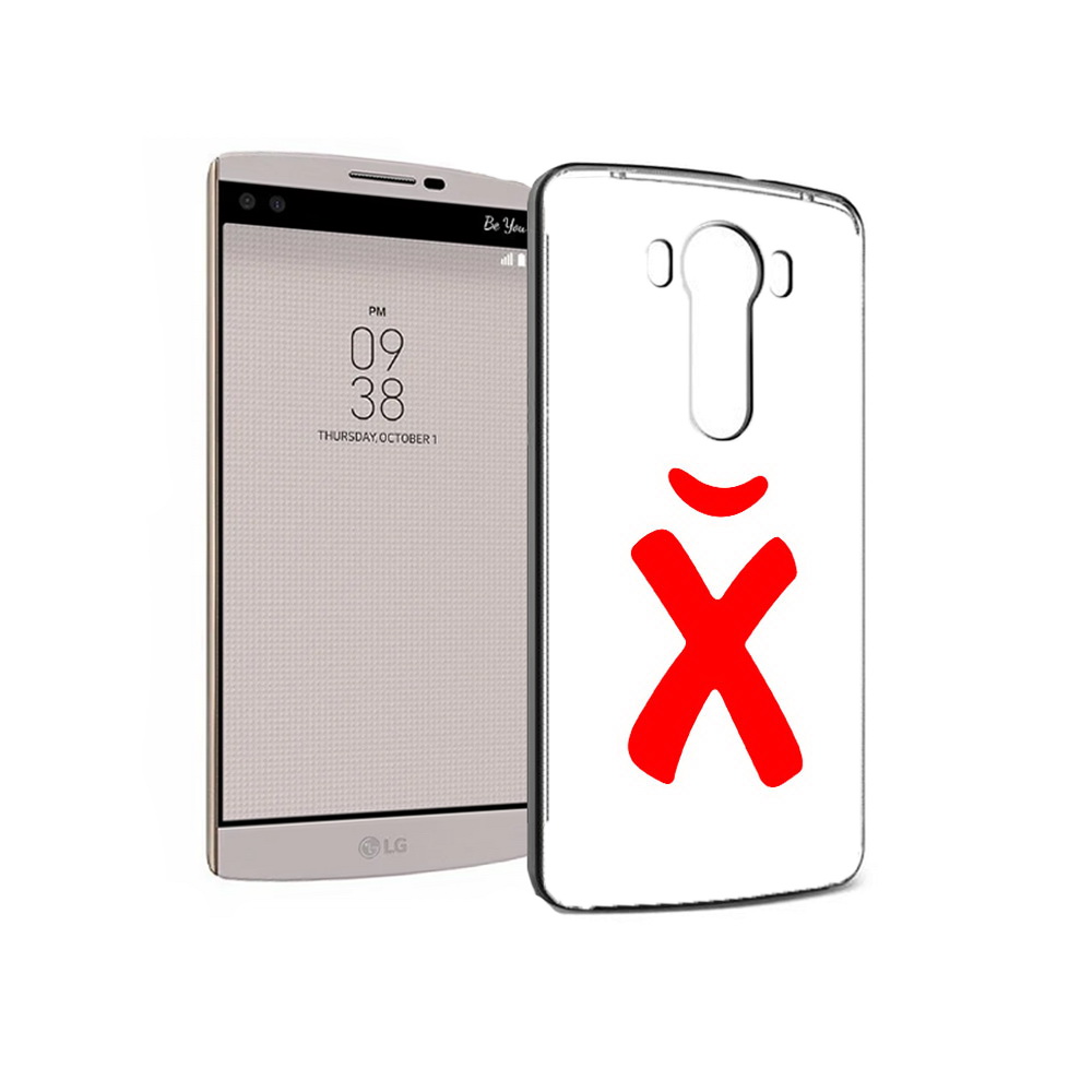 

Чехол MyPads Tocco для LG V10 абстракция буква х (PT25325.78.209), Прозрачный, Tocco
