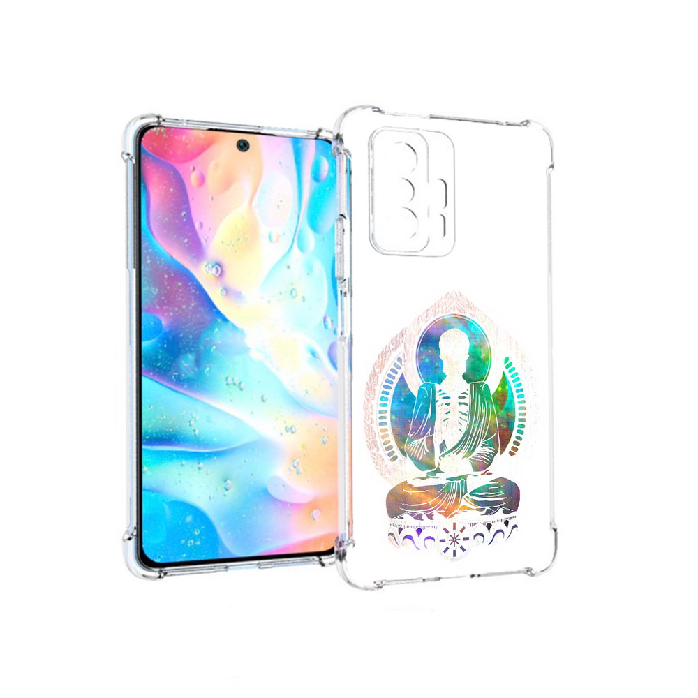 

Чехол MyPads Tocco для Xiaomi 11T Pro умный скелет (PT163474.285.653), Прозрачный, Tocco