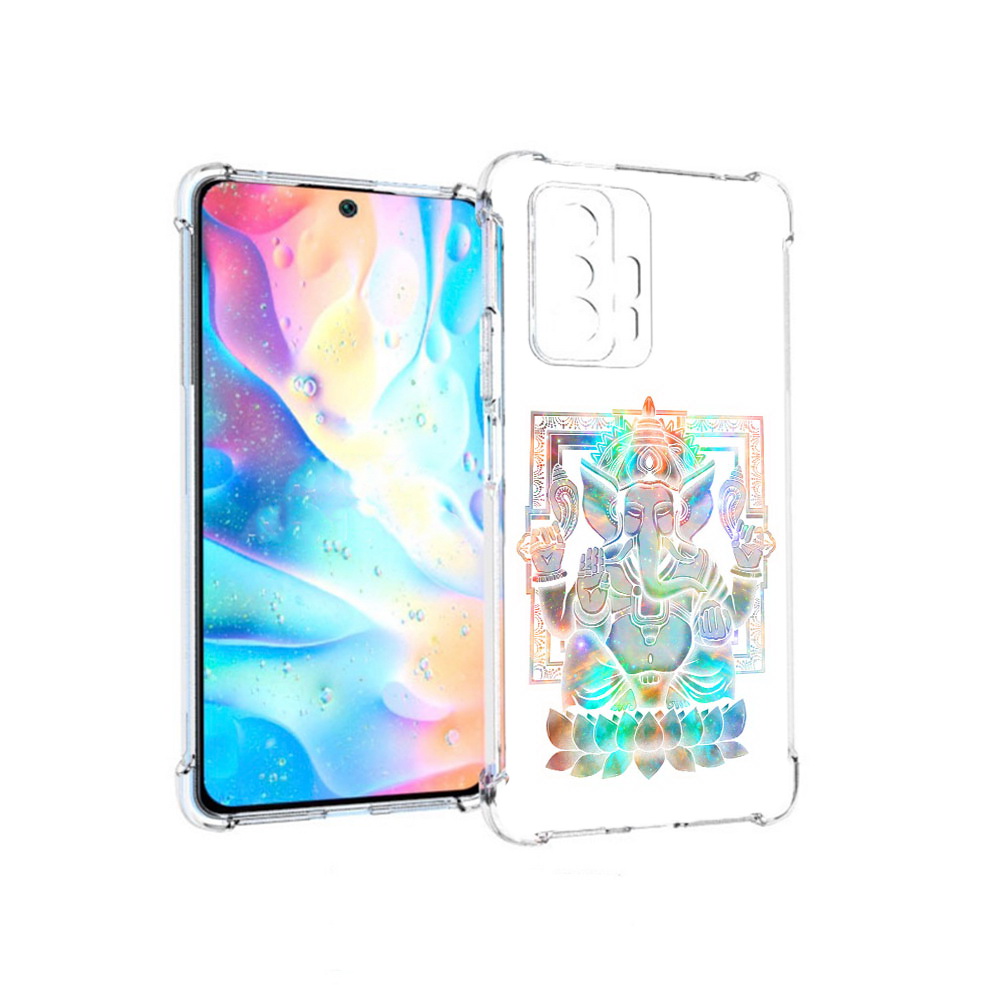 

Чехол MyPads Tocco для Xiaomi 11T Pro умный слон (PT163474.285.654), Прозрачный, Tocco