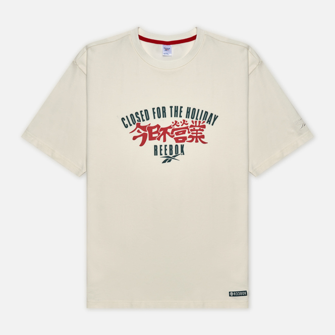 

Футболка мужская Reebok HE7124 бежевая M, HE7124
