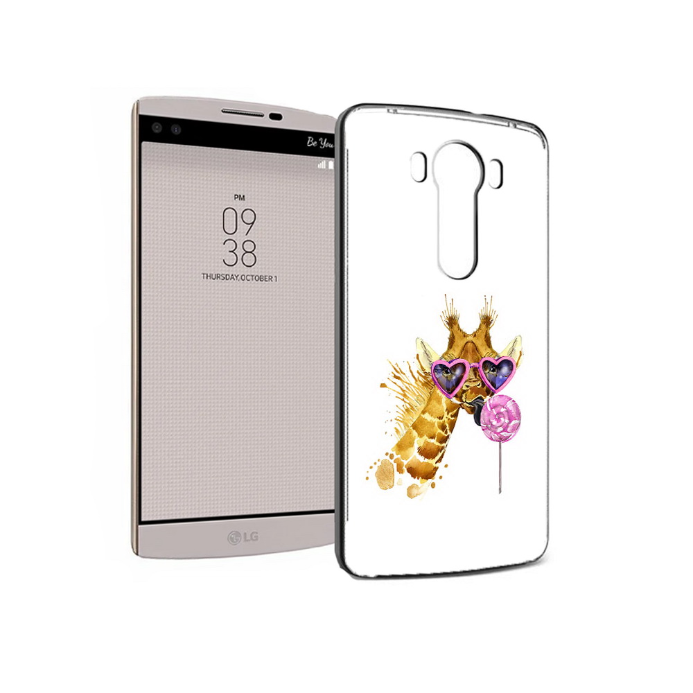 

Чехол MyPads Tocco для LG V10 акварельный жираф (PT25325.78.217), Прозрачный, Tocco