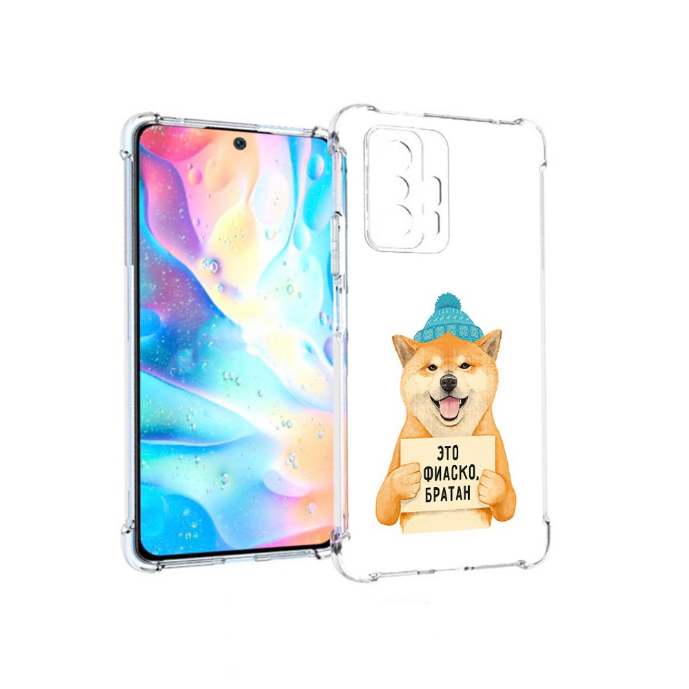

Чехол MyPads Tocco для Xiaomi 11T Pro фиаско (PT163474.285.656), Прозрачный, Tocco