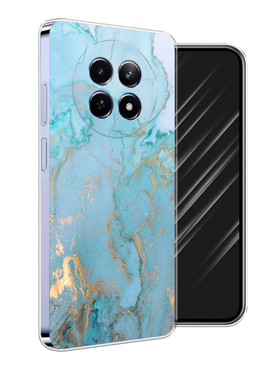

Чехол Awog на Realme 12 5G "Голубой мрамор рисунок", 2516450-1