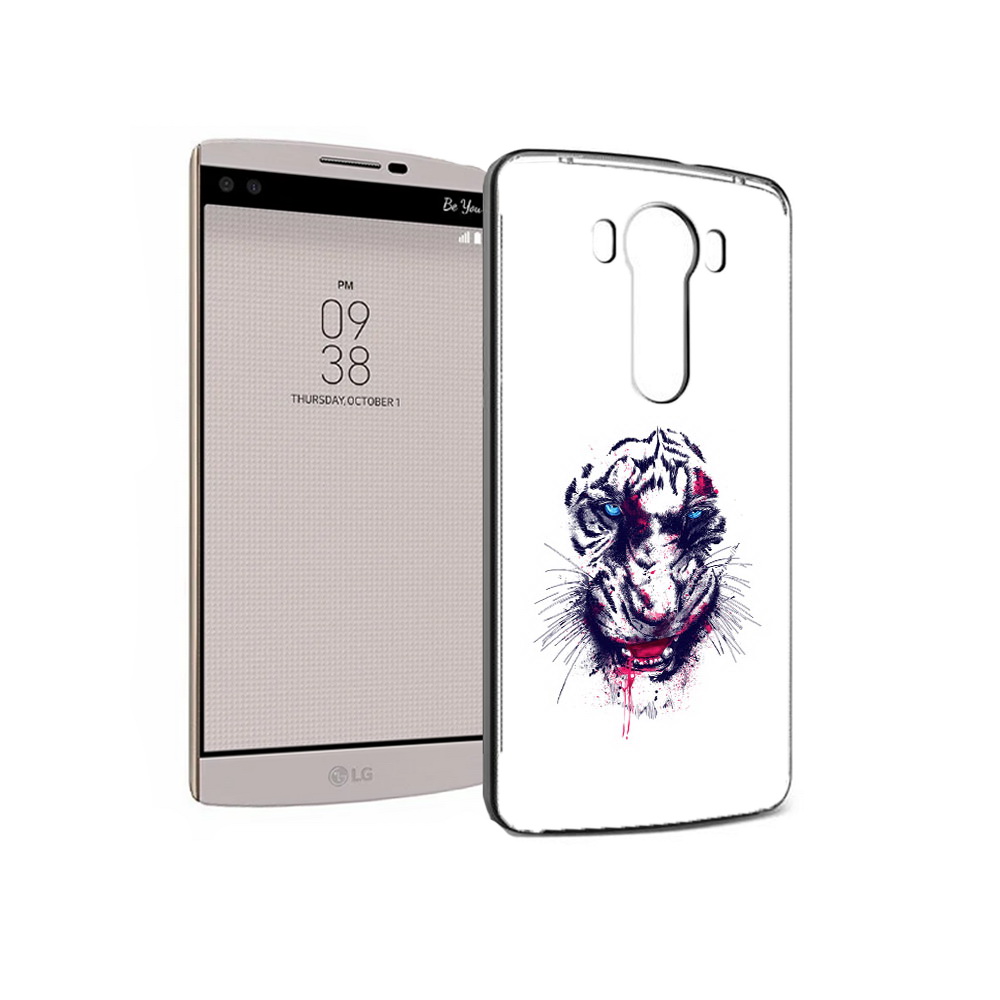

Чехол MyPads Tocco для LG V10 безумный тигр (PT25325.78.228), Прозрачный, Tocco