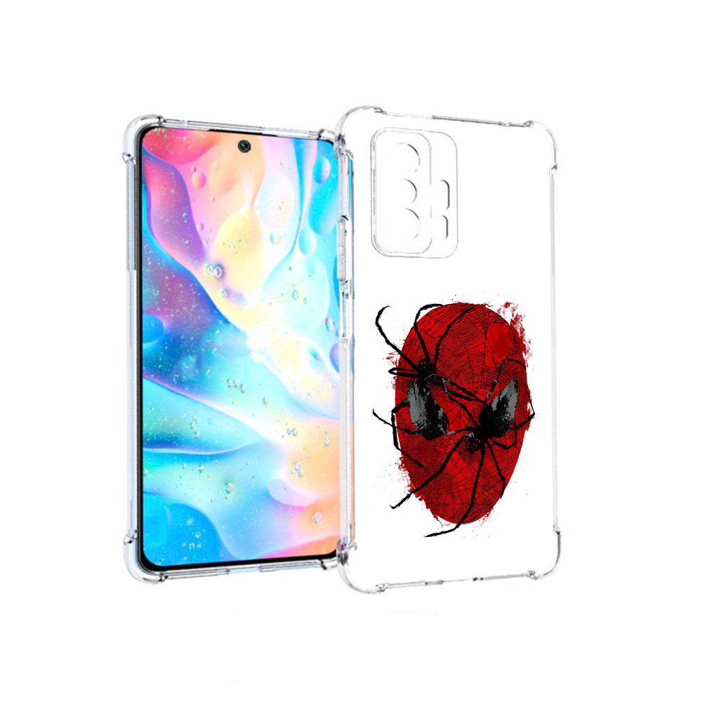 

Чехол MyPads Tocco для Xiaomi 11T Pro человек паук (PT163474.285.673), Прозрачный, Tocco