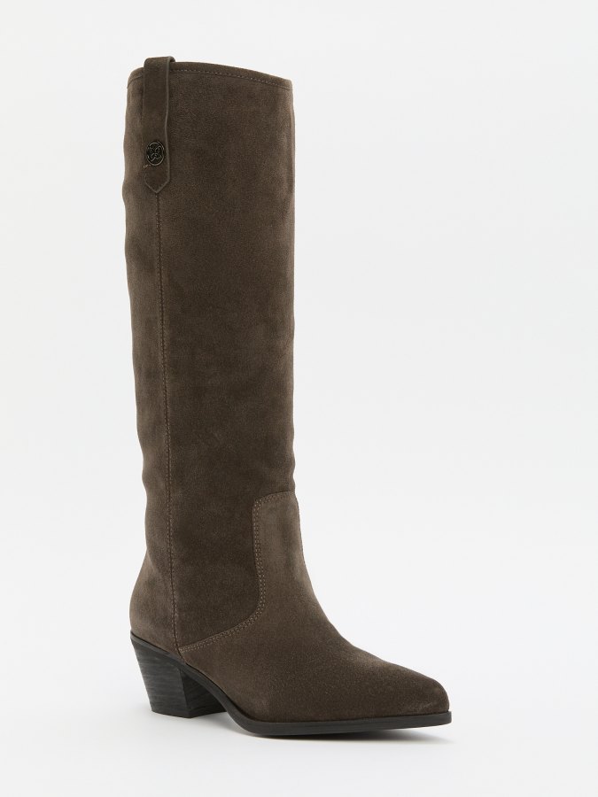 

Сапоги женские Tendance CLF635K-03 серые 35 EU, Серый, CLF635K-03