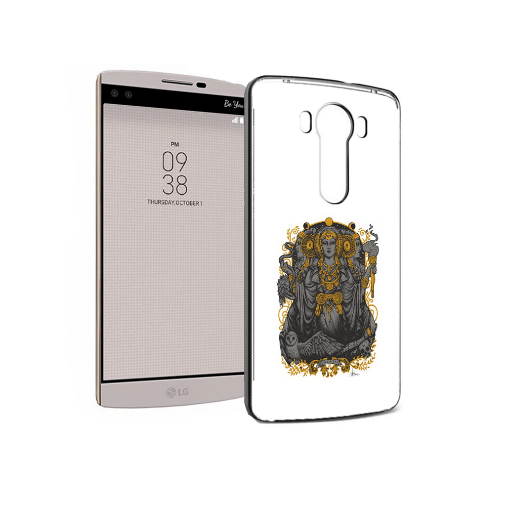 

Чехол MyPads Tocco для LG V10 божество с золотыми элементами (PT25325.78.241), Прозрачный, Tocco