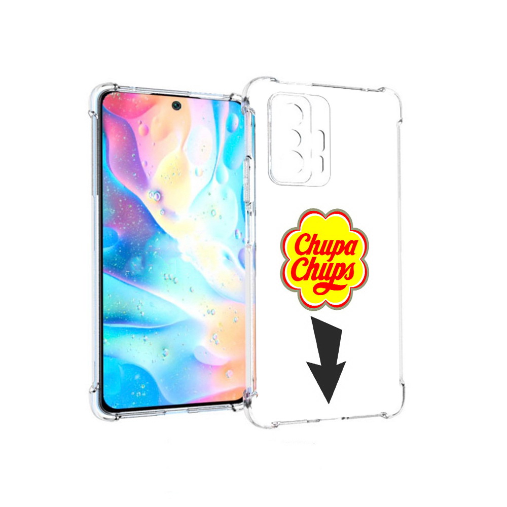 

Чехол MyPads Tocco для Xiaomi 11T Pro чупа чупс (PT163474.285.694), Прозрачный, Tocco