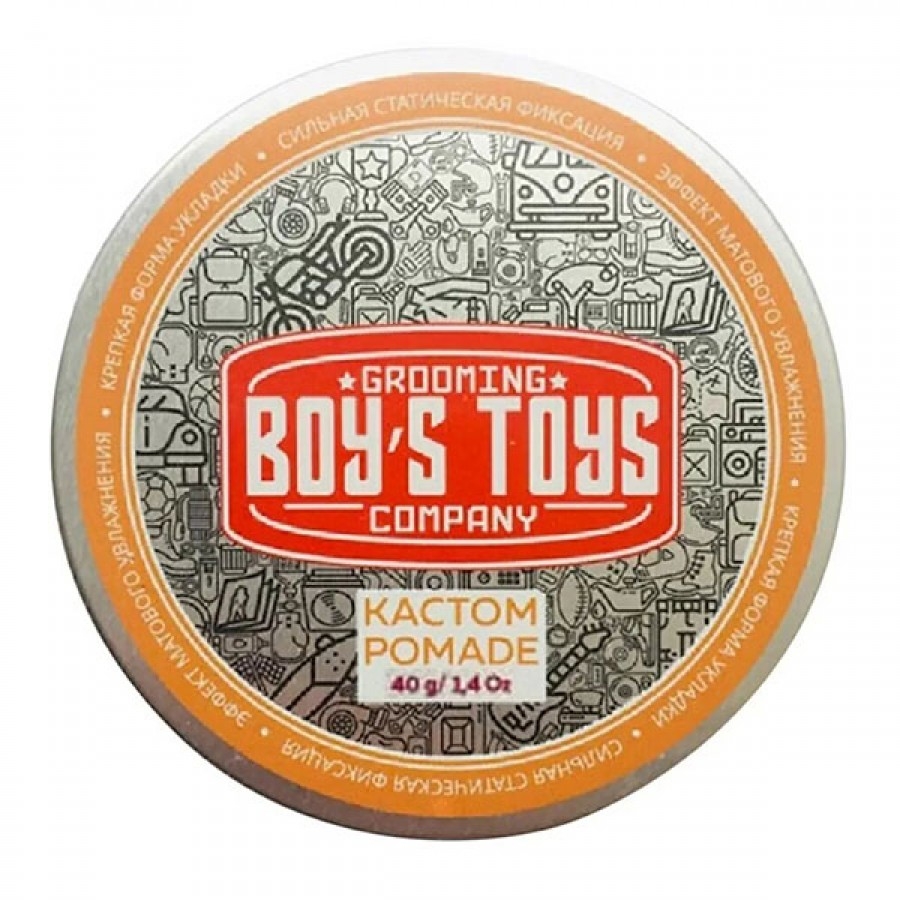 Купить Помада для укладки волос сильной фиксации Boy’s Toys Pomade 40 мл