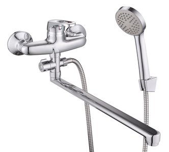 фото Смеситель для ванной lucky tap bbo-3024s-35l-32, d35