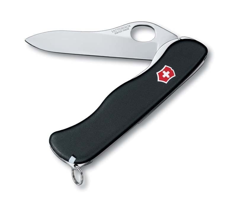 

Нож перочинный VICTORINOX Sentinel One Hand, 111 мм, 4 функции, чёрный, Черный