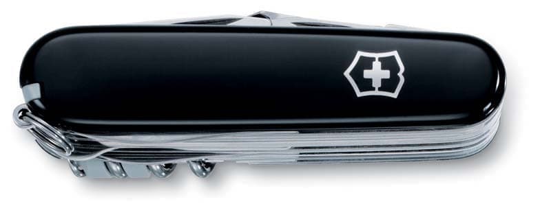 

Нож перочинный VICTORINOX Swiss Champ, 91 мм, 33 функции, чёрный, Черный