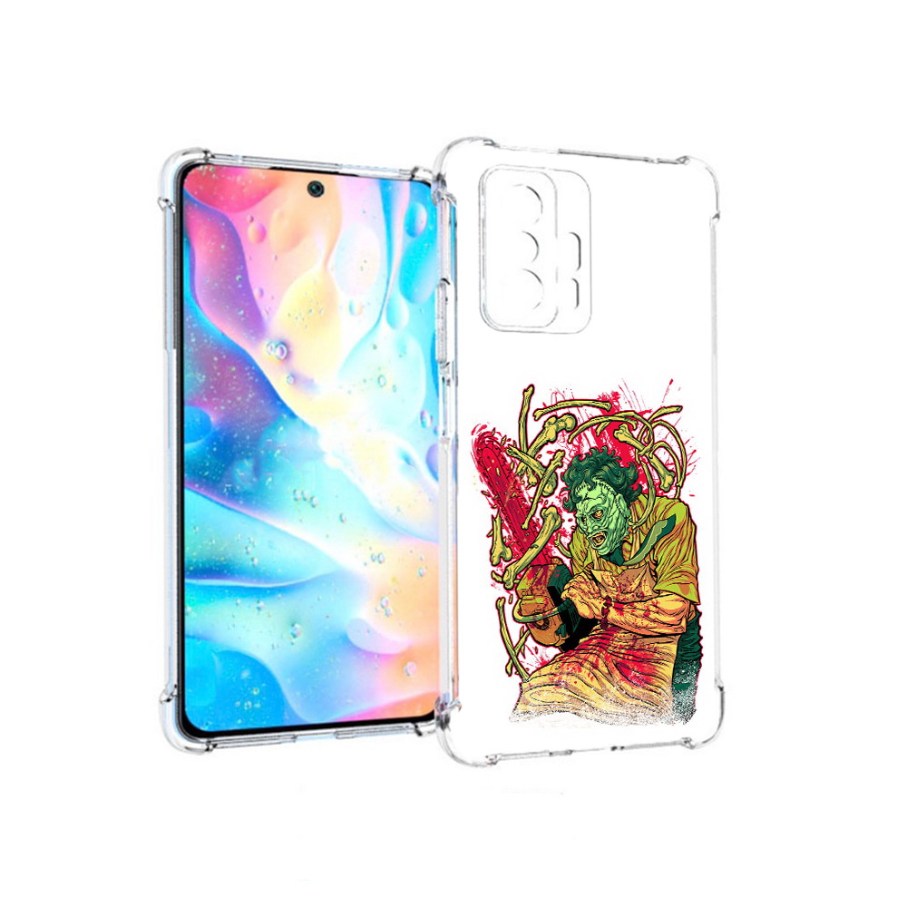 

Чехол MyPads Tocco для Xiaomi 11T Pro яркий мясник (PT163474.285.711), Прозрачный, Tocco
