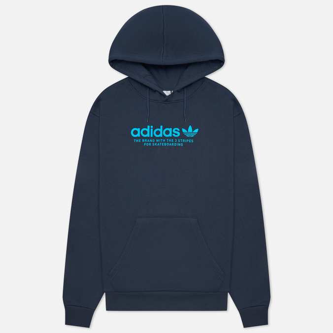 

Худи мужское Adidas HE2910 синее 2XL, HE2910