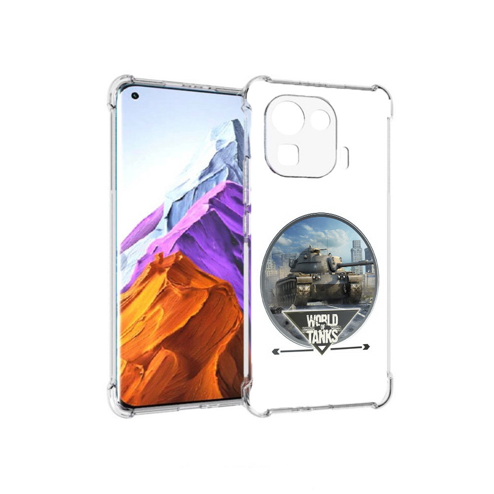 

Чехол MyPads Tocco для Xiaomi 11 Pro Мир танков (PT144585.286.119), Прозрачный, Tocco