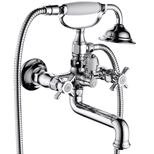 

Cмеситель для ванны GANZER GZ15032 CHROME, Серебристый, GZ15032