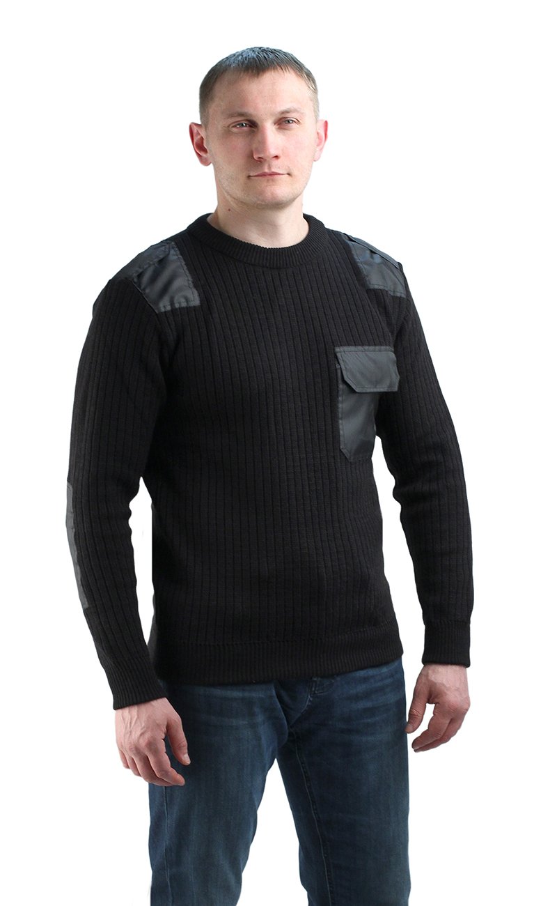 

Джемпер мужской Ursus СВИ50 черный 44-46/182-188 RU, СВИ50