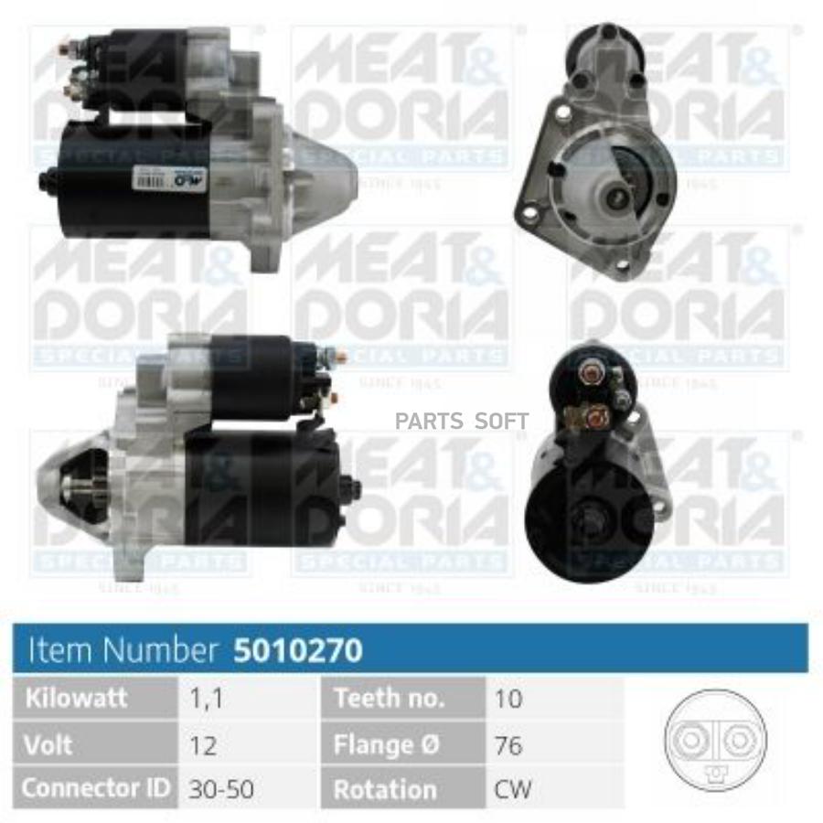 

Стартер MEAT & DORIA 5010270