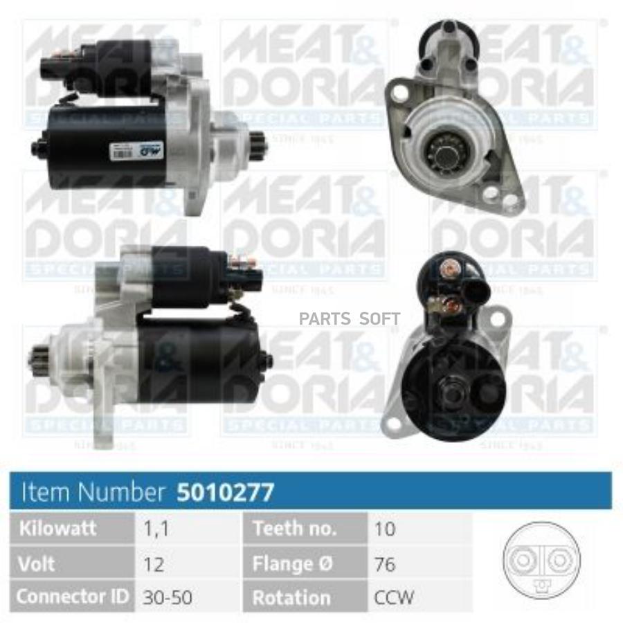 

Стартер MEAT & DORIA 5010277