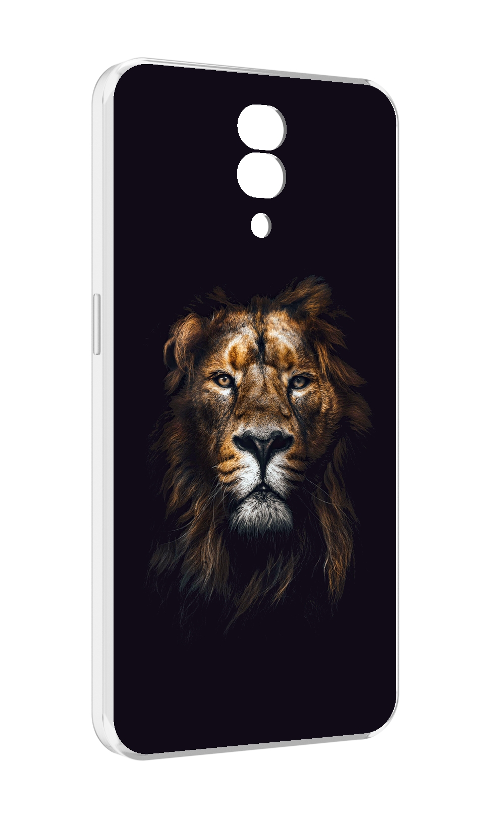 

Чехол MyPads Лев-в-тени мужской для Blackview BV7200, Прозрачный, Tocco