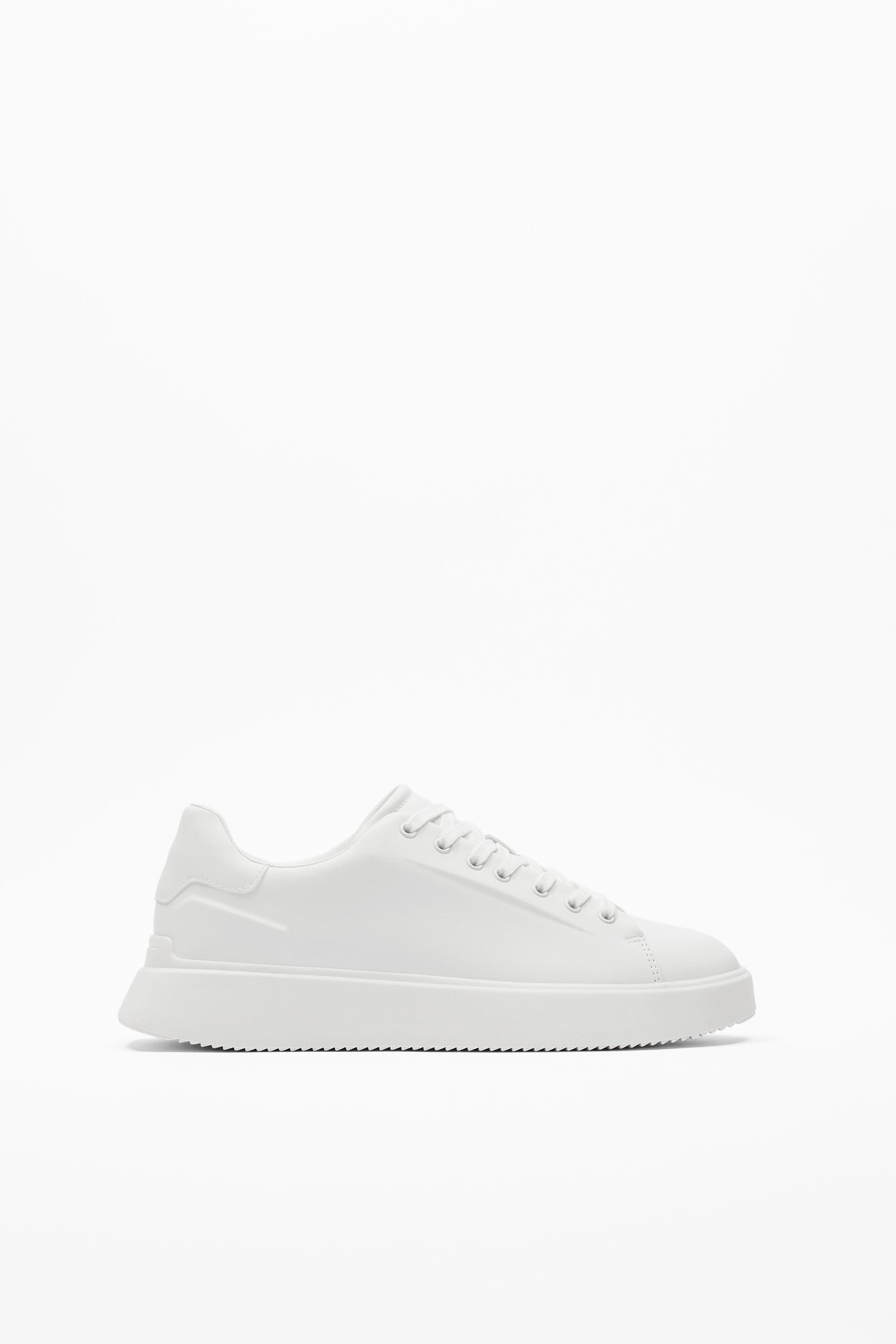 

Кеды мужские ZARA 177670 белые 45 RU (доставка из-за рубежа), 177670
