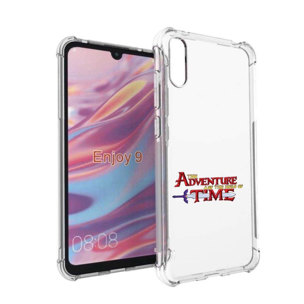 

Чехол бампер MyPads время приключений логотип для Huawei Enjoy 9, Прозрачный, Tocco