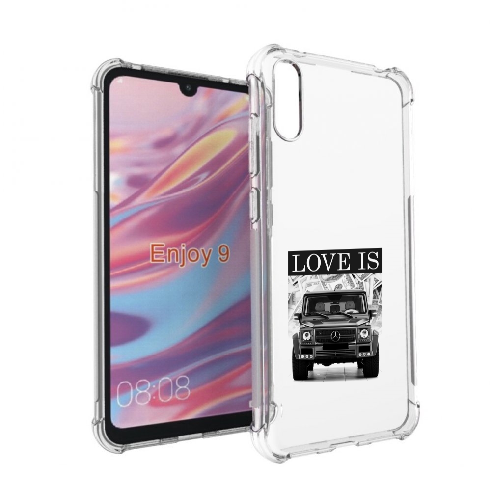 

Чехол бампер MyPads гелик для Huawei Enjoy 9., Прозрачный, Tocco
