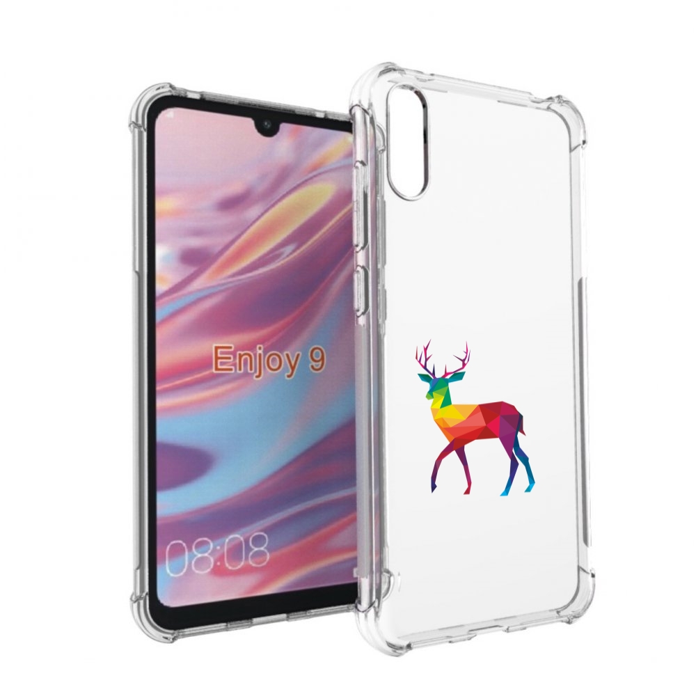 

Чехол бампер MyPads геометрический олень для Huawei Enjoy 9., Прозрачный, Tocco