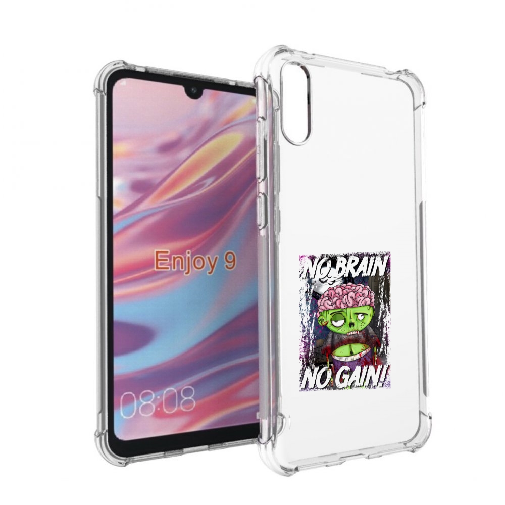 

Чехол бампер MyPads глупый зомби для Huawei Enjoy 9., Прозрачный, Tocco
