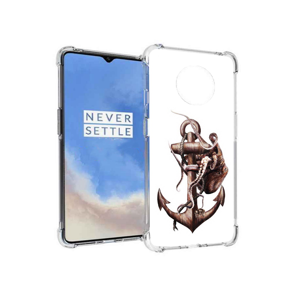 

Чехол MyPads Tocco для OnePlus 7T ржавый якорь (PT227044.138.579), Прозрачный, Tocco
