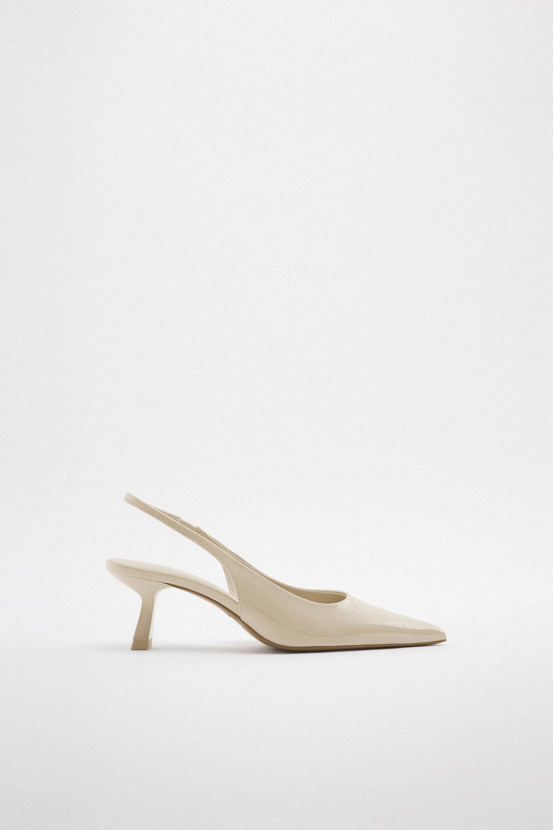 

Туфли женские ZARA 186460 белые 37 RU (доставка из-за рубежа), 186460